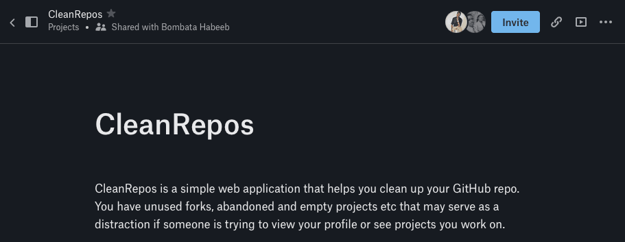 How I build side projects.